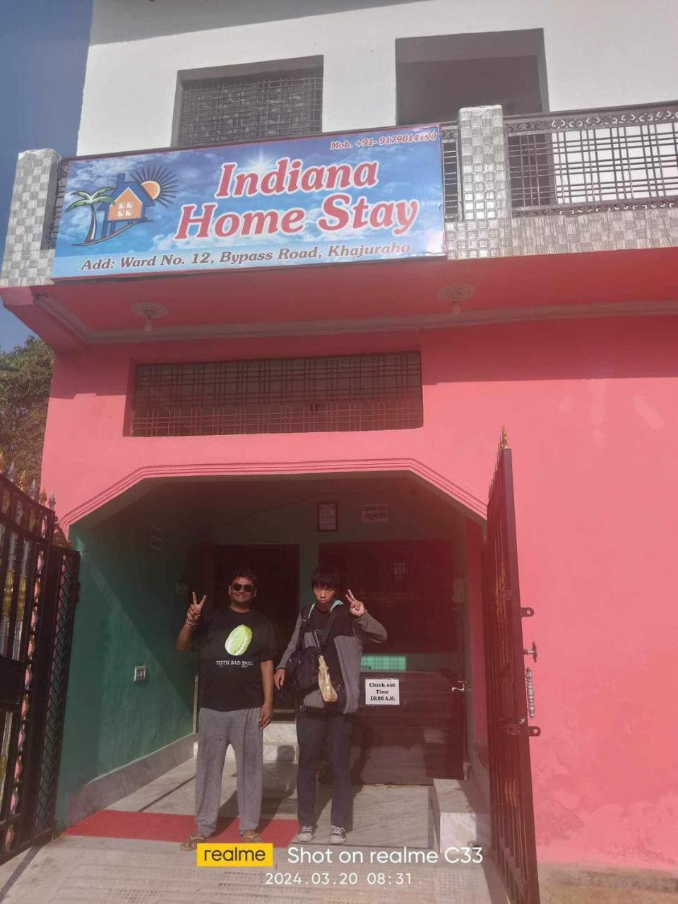 Indiana Home Stay 카주라호 외부 사진